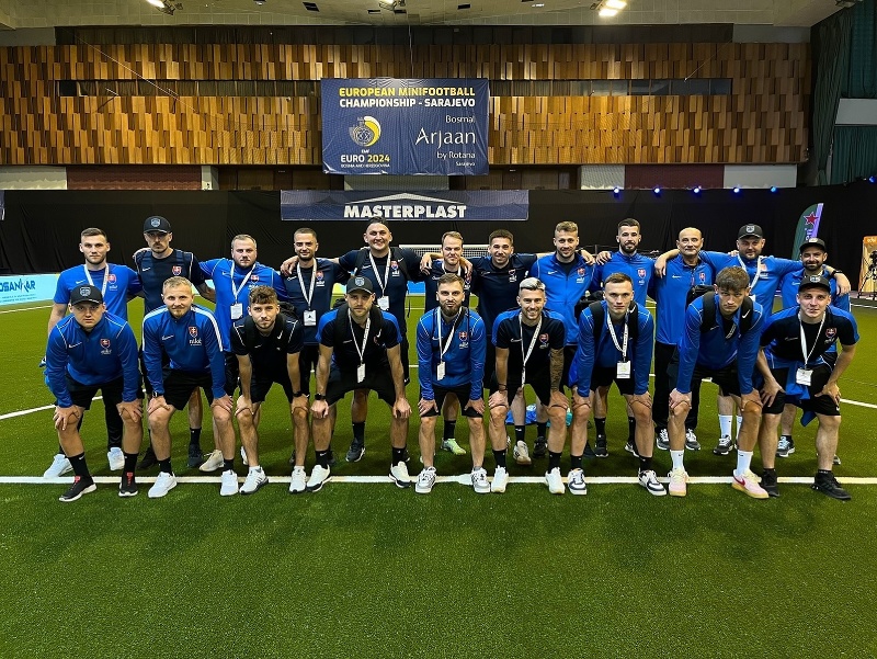 Slovenskí reprezentanti v malom futbale na ME v Sarajeve