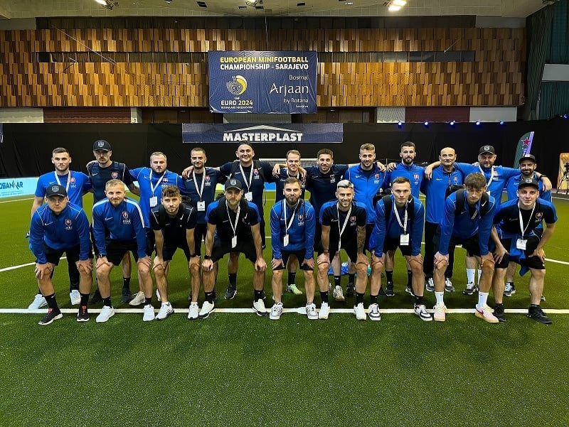 Slovenskí reprezentanti v malom futbale na ME v Sarajeve