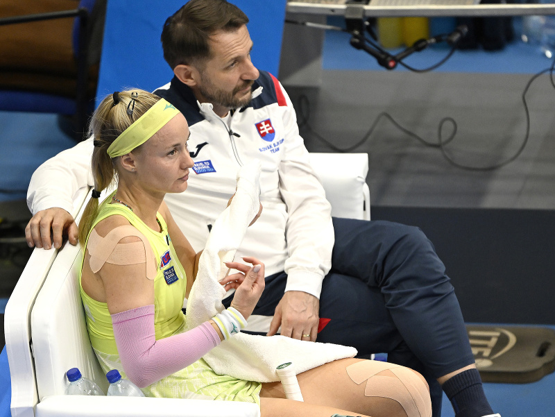 Slovenská jednotka Rebecca Šramková a kapitán Matej Lipták