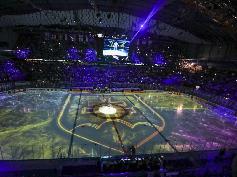 Otvárací ceremoniál majstrovstiev sveta MS 2019 v ľadovom hokeji pred začiatkom zápasu USA - Slovensko