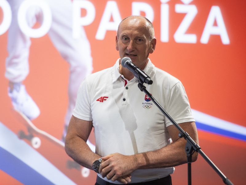 Vedúci slovenskej výpravy na letné olympijské hry 2024 v Paríži Roman Buček