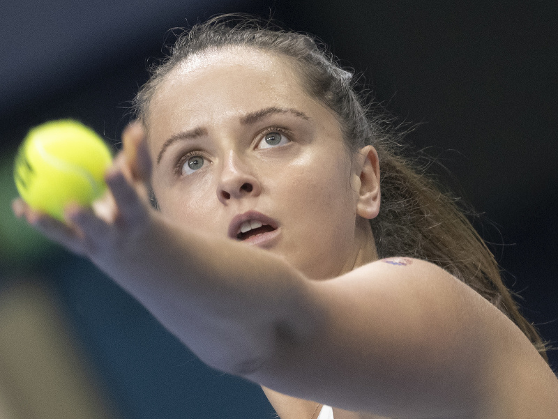 Slovenská tenistka Viktória Hrunčáková 