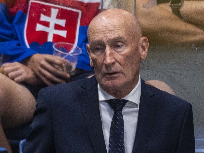 Tréner slovenskej hokejovej reprezentácie Craig Ramsay