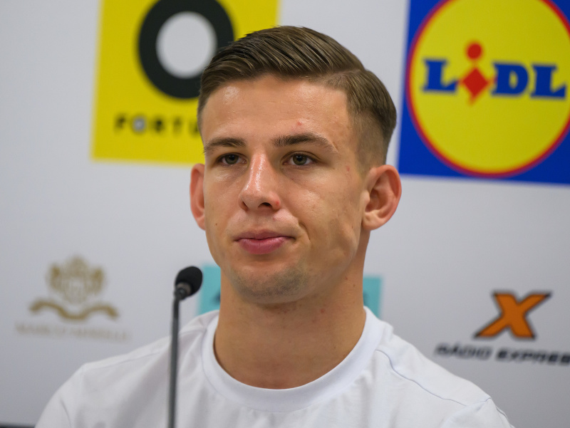 Na snímke futbalista Tomáš Suslov