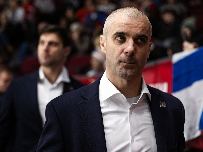 Tréner slovenskej hokejovej reprezentácie do 20 rokov Ivan Feneš