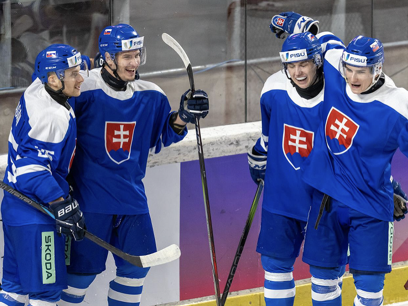 Slovenskí hokejisti na Svetovej zimnej univerziáde
