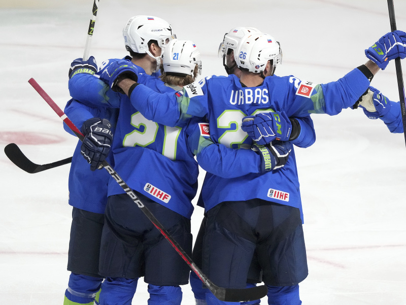 Slovinskí hokejisti 