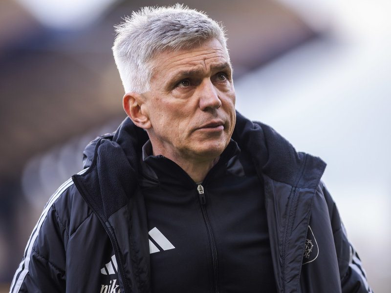 Na snímke hlavný tréner MFK Ružomberok Norbert Hrnčár
