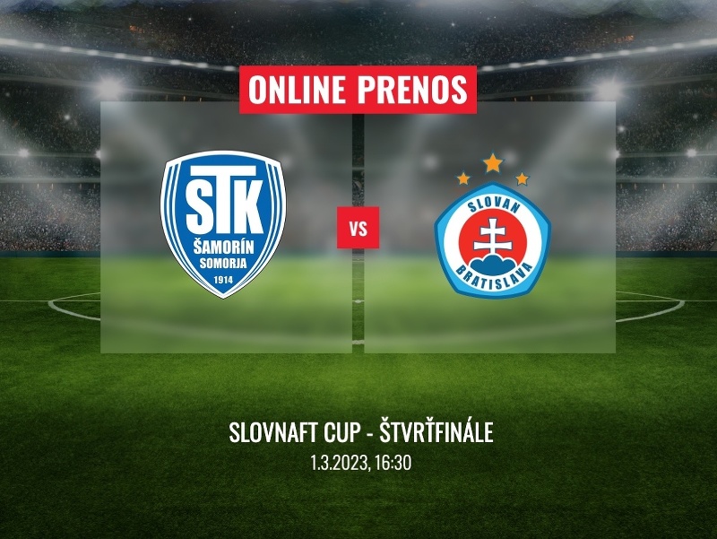FC ŠTK 1914 Šamorín vs. ŠK Slovan Bratislava