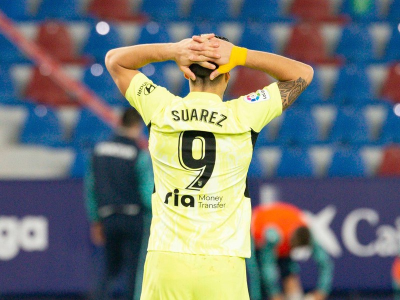 Luis Suárez sa proti Levante nepresadil