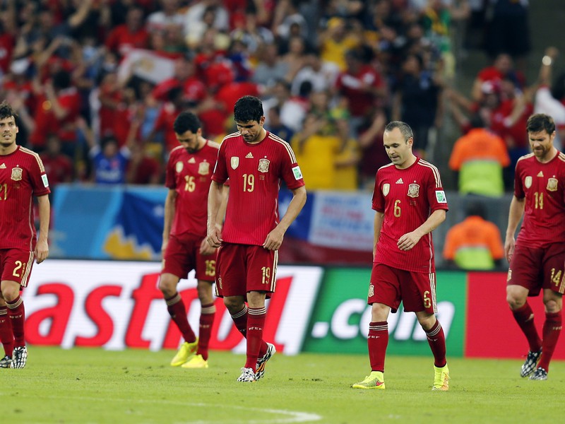Prehra v druhom súboji s Chile definitívne pochovala nádeje na postup Španielska zo skupiny