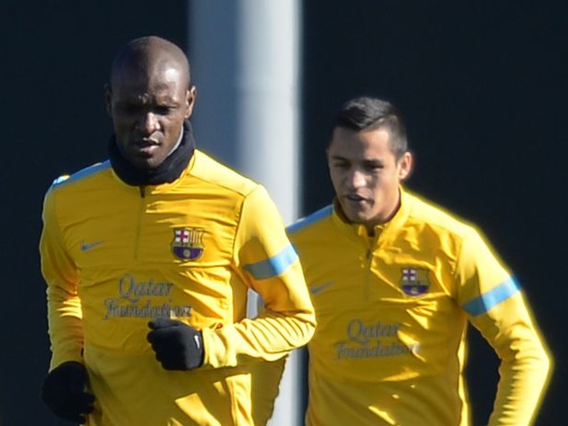 Éric Abidal (vľavo)