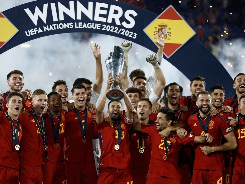 Španielsko oslavuje triumf v Lige národov