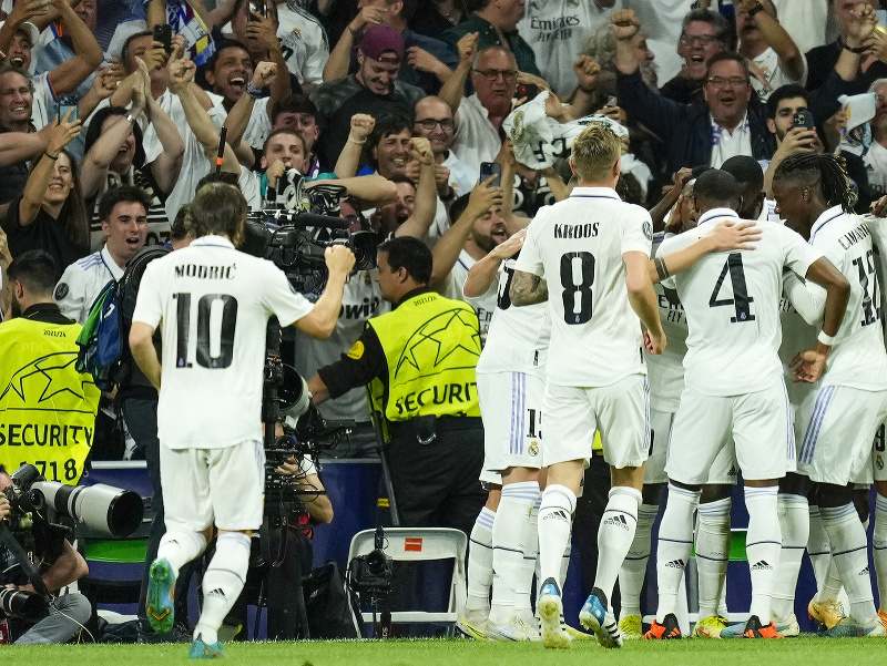 Futbalisti Realu Madrid sa tešia z gólu