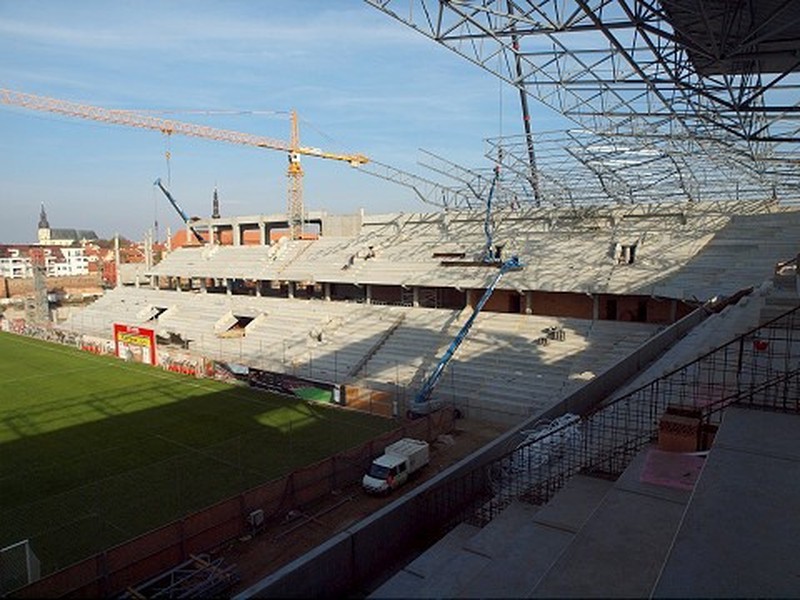 Nová trnavská aréna už čaká len na zútulnenie. Stavba je hotová