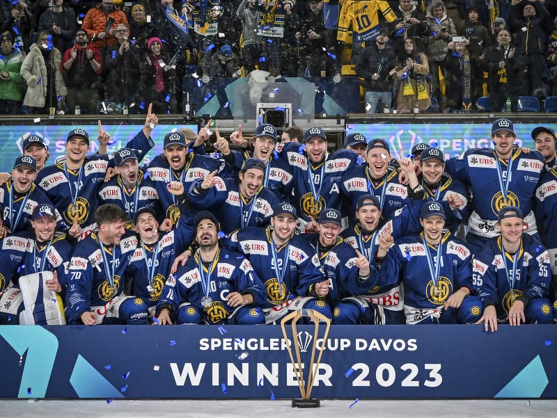 Hokejisti domáceho HC Davos vyhrali Spenglerov pohár