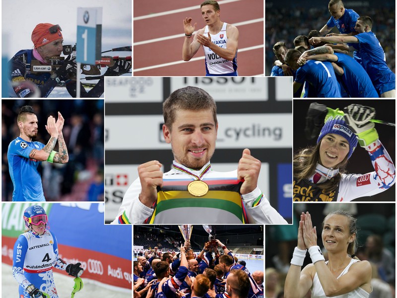 Najväčšie úspechy slovenských športovcov v roku 2017