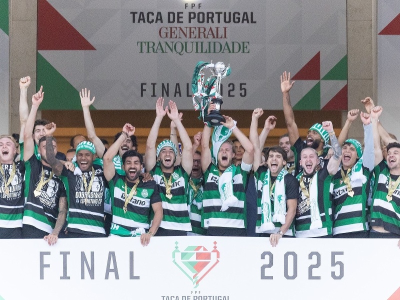 Futbalisti Sportingu Lisabon vyhrali Portugalský pohár