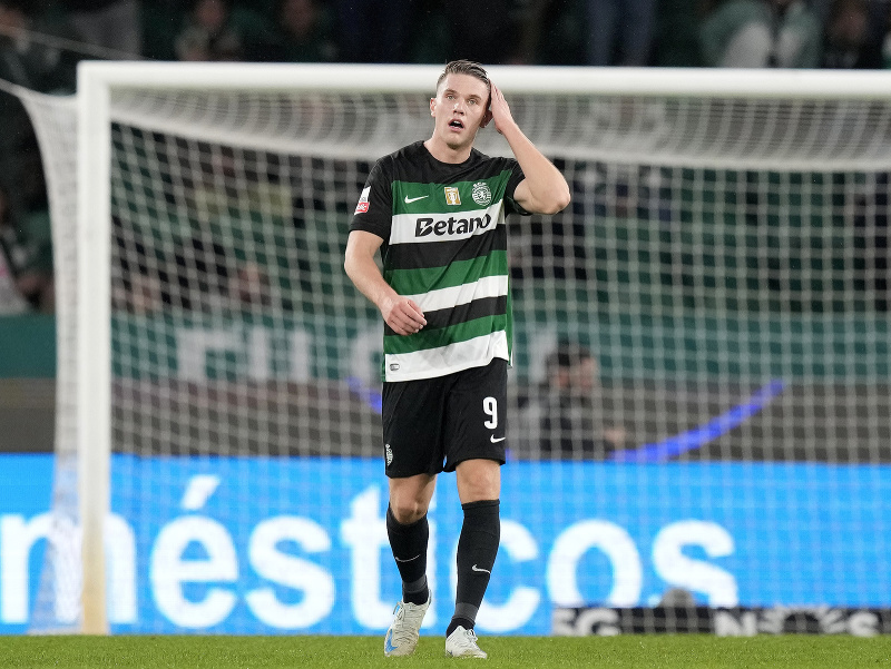 Švédsky útočník Viktor Gyokeres