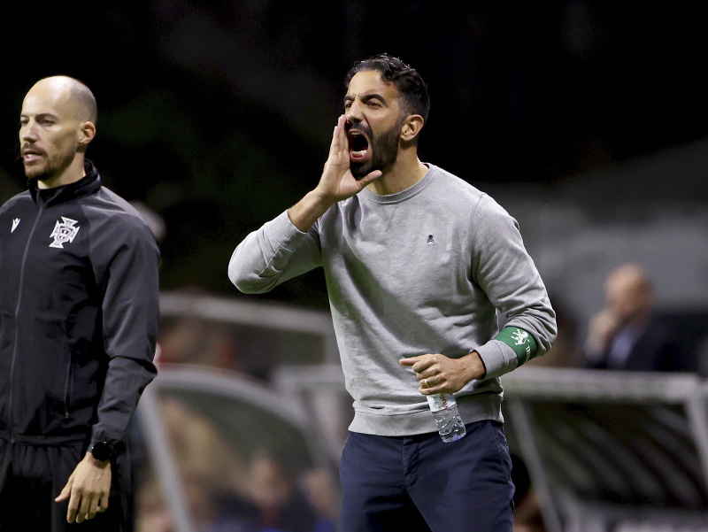 Portugalský futbalový manažér Rúben Amorim