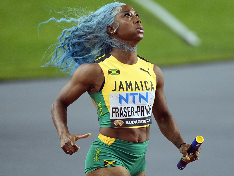 Jamajská šprintérka Shelly-Ann Fraserová-Pryceová