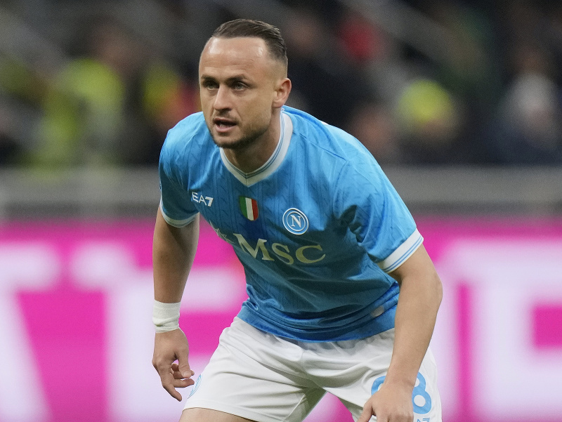 Stanislav Lobotka počas zápasu Serie A