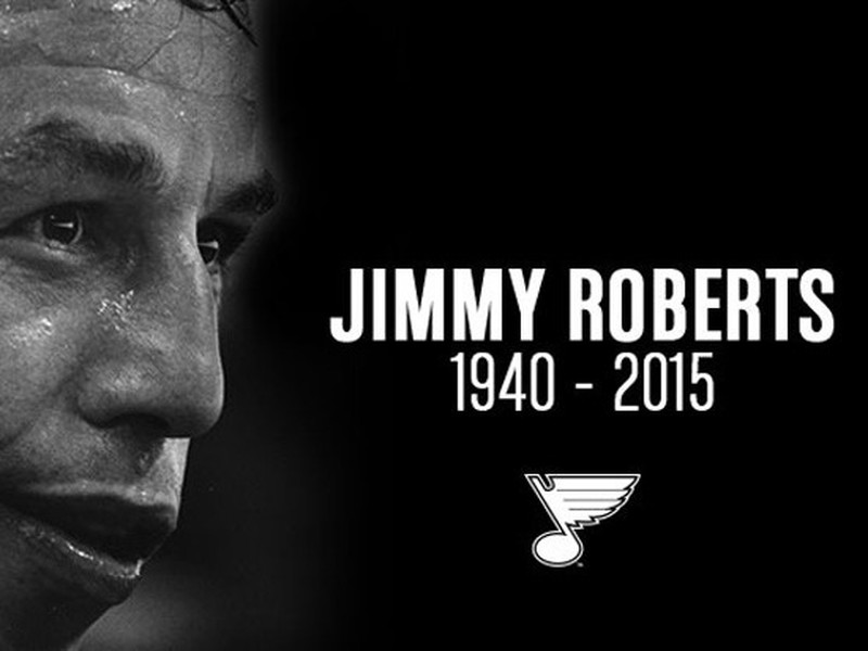 Jimmy Roberts bol historicky prvým hráčom St. Louis Blues