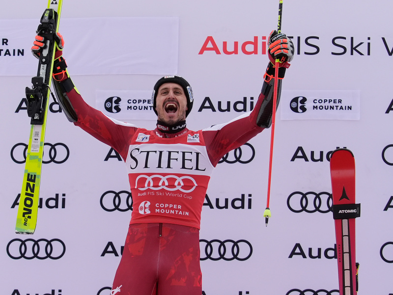 Stefan Brennsteiner vyhral obrovský slalom Svetového pohára v Copper Mountain