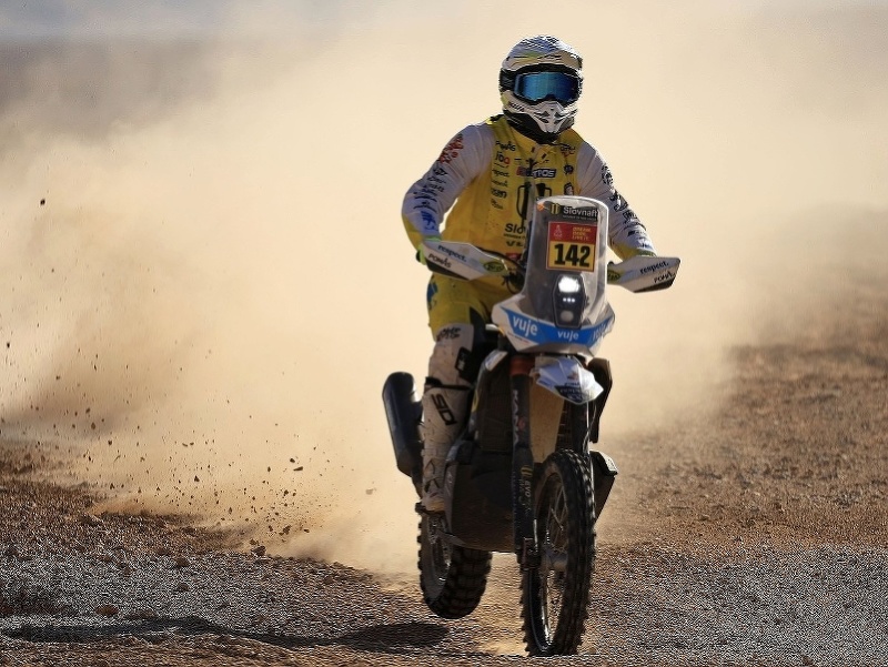 Slovenský motocyklista Štefan Svitko