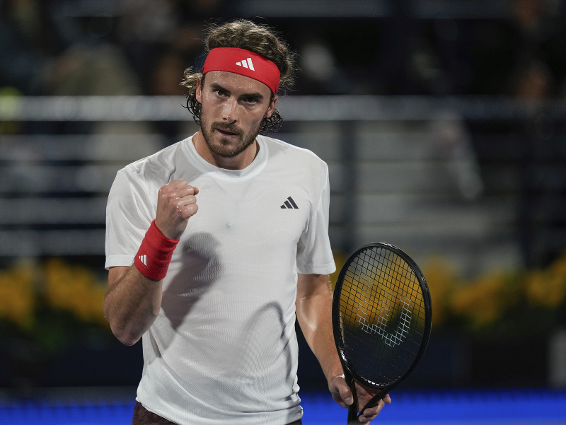 Stefanos Tsitsipas sa v Dubaji dočkal titulu