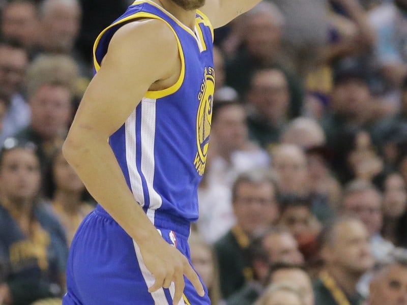 Hráč Goldenu State Warriors Stephen Curry