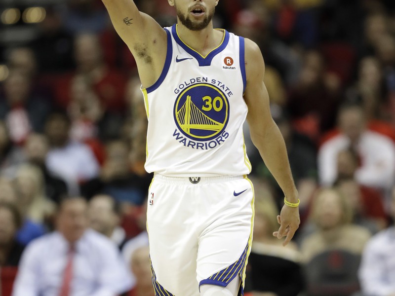 Hráč Goldenu State Warriors Stephen Curry