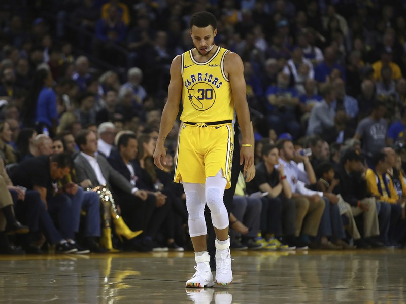 Hráč Goldenu State Warriors Stephen Curry