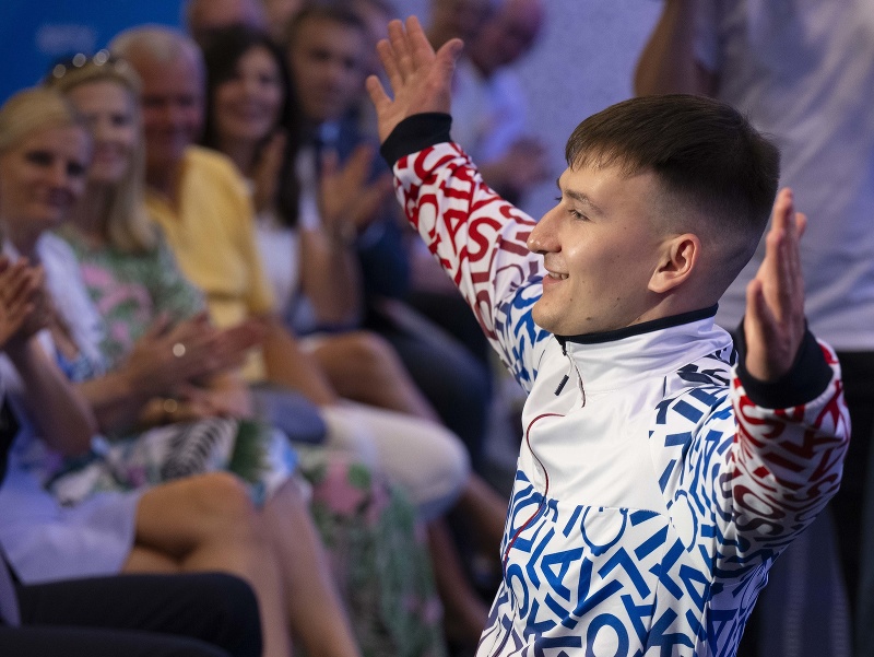 Na snímke paralympionik Boris Trávniček