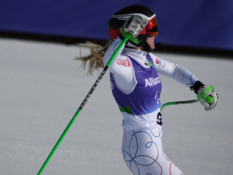 Slovenská paralyžiarka Alexandra Rexová