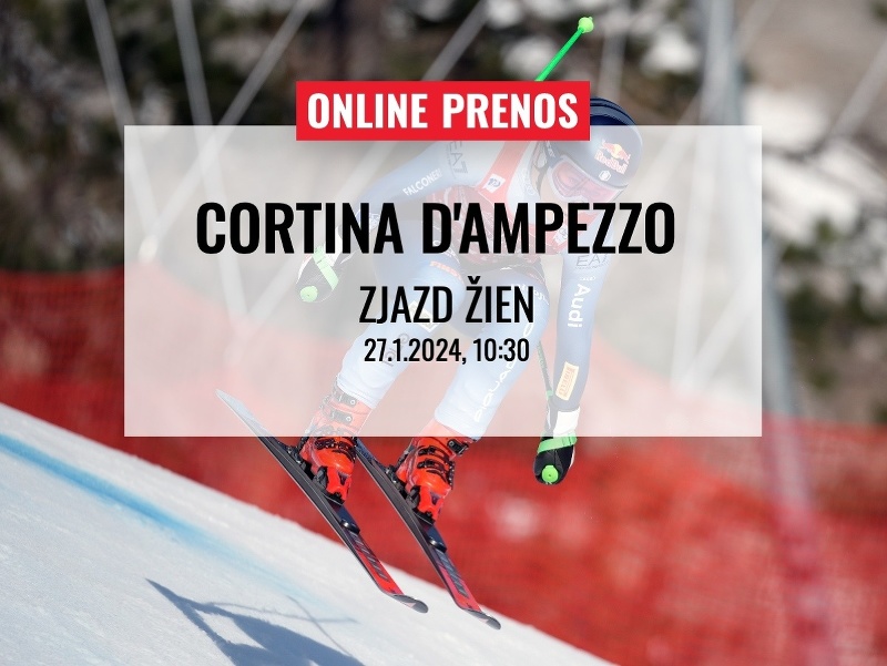 Zjazd žien v Cortina d'Ampezzo