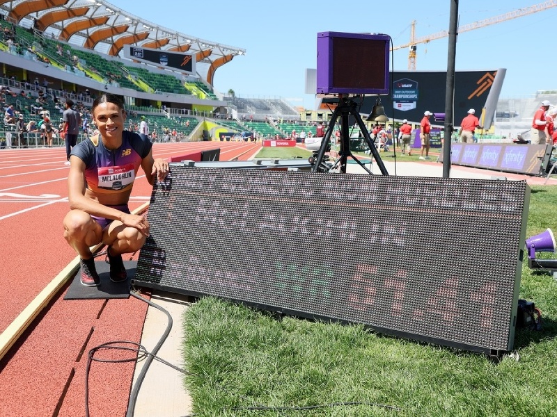 Sydney McLaughlinová zabehla v Eugene nový svetový rekord