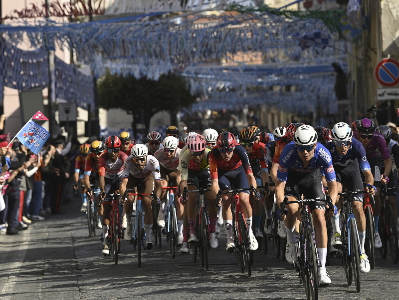 Momentka z etapy Giro d´Italia