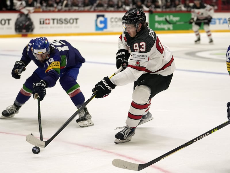 Kent Johnson a Alex Petan