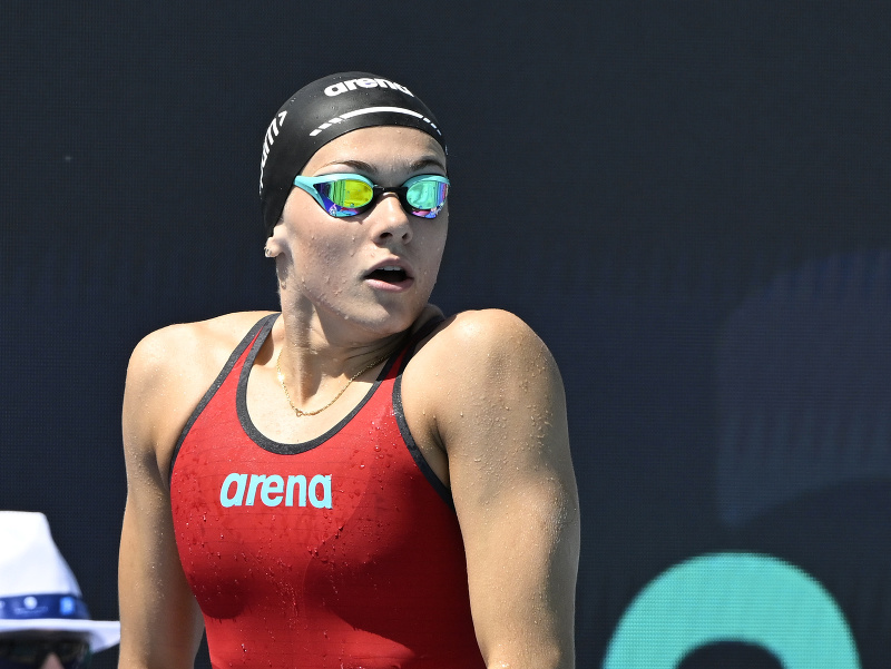Slovenská plavkyňa Tamara Potocká 