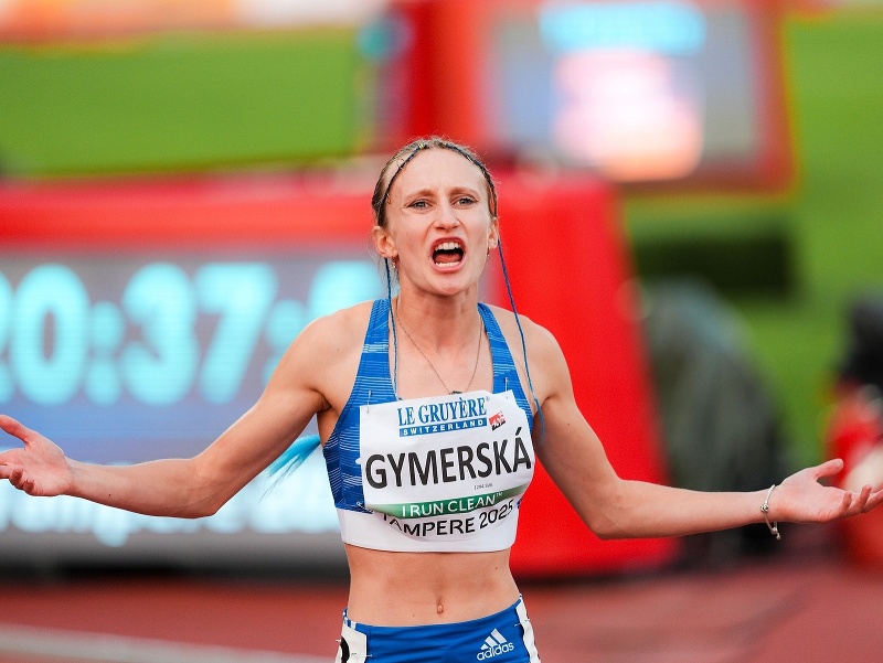 Lenka Gymerská vo finále behu na 400 m obsadila 7. priečku