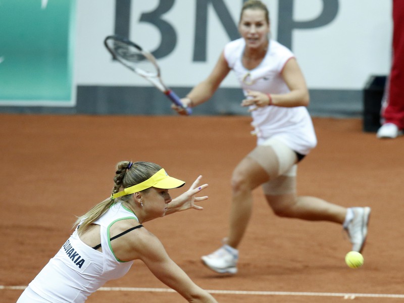 Daniela Hantuchová a Dominika Cibulková