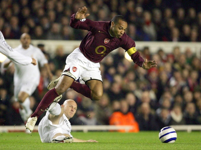 Thierry Henry v hviezdnych časoch Arsenalu