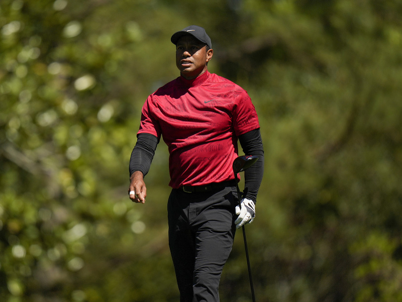Americký golfista Tiger Woods 