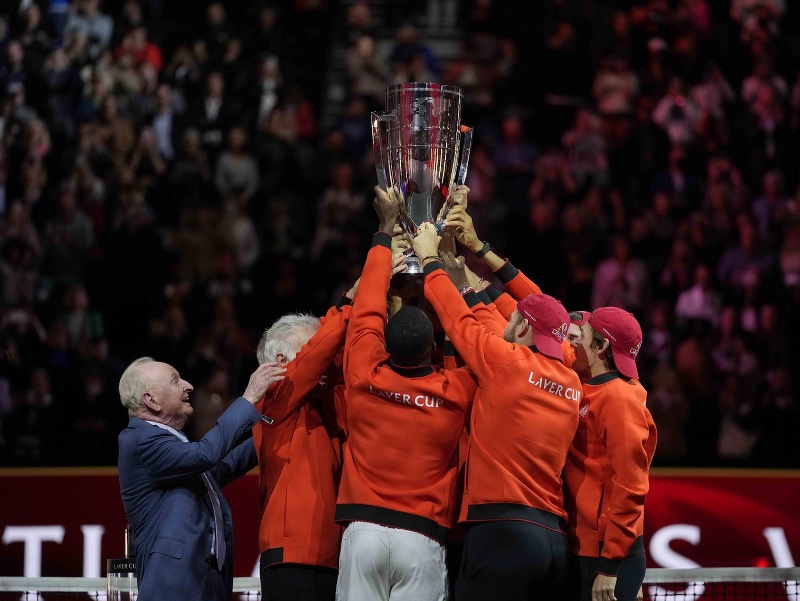 Tenisti Tímu sveta sa stali prvýkrát víťazmi Laver Cupu