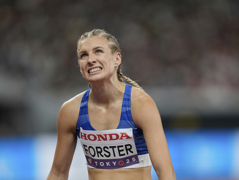 Slovenská bežkyňa Viktória Forster po neúspešnom rozbehu