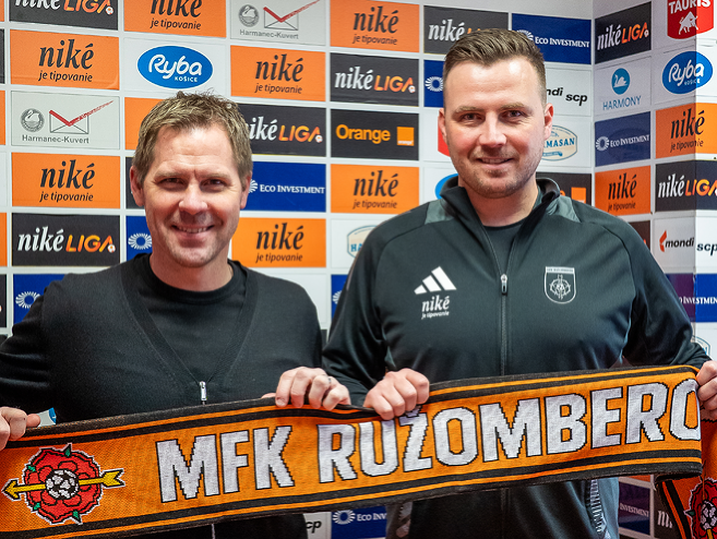 MFK Ružomberok povedie Jaroslav Köstl, športovým riaditeľom bude Tomáš Hübschman