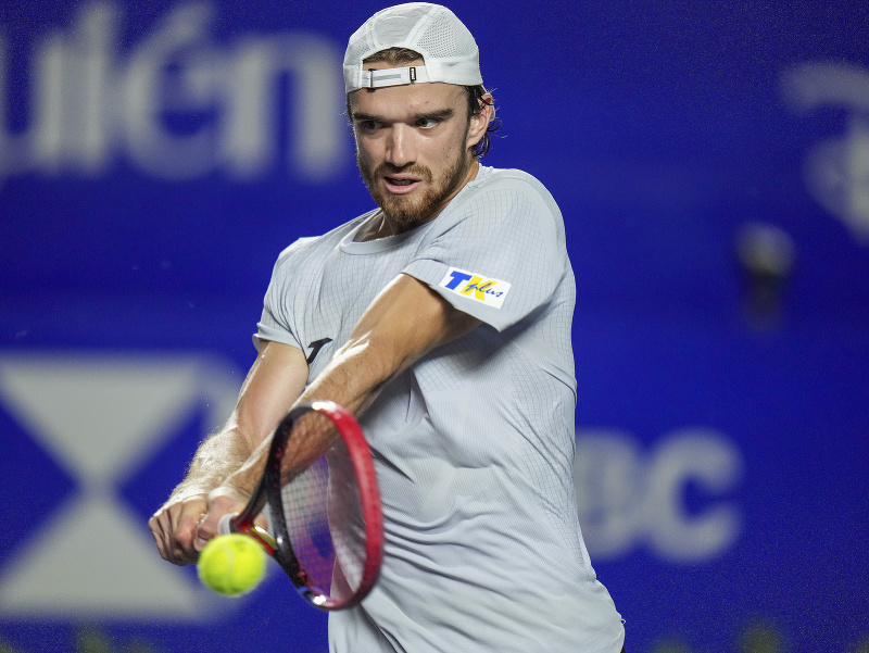 Český tenista Tomáš Macháč sa stal víťazom dvojhry na turnaji ATP v mexickom Acapulcu.
