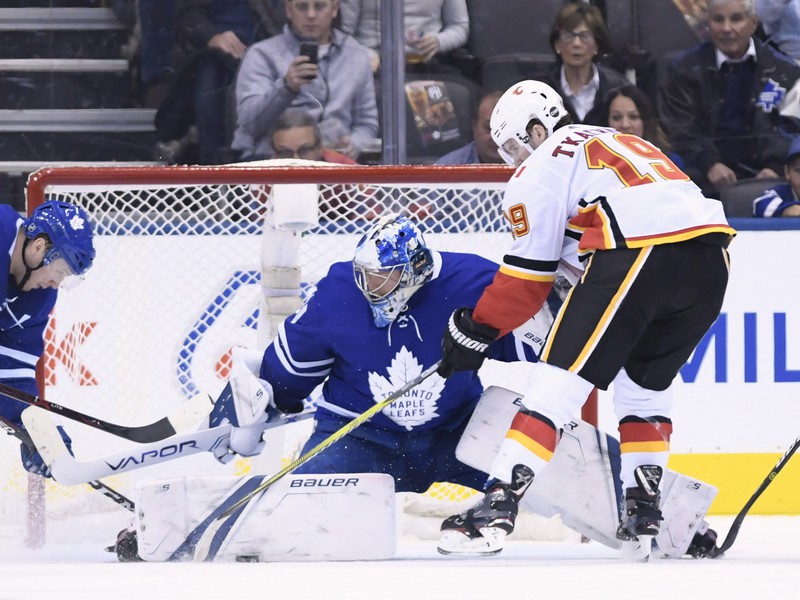 Brankár Frederik Andersen v akcii