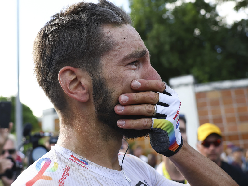 Anthony Turgis po víťazstve v 9. etape Tour de France 2024